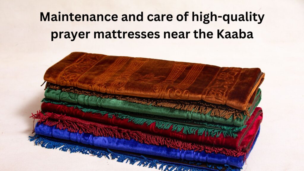 high-quality prayer mats near Kaaba cash on delivery